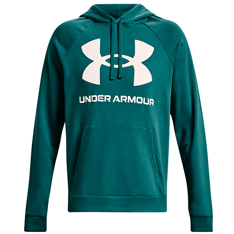Hanorac pt bărbați Under Armour UA Rival Fleece Big Logo HD XXL Verde photo 2