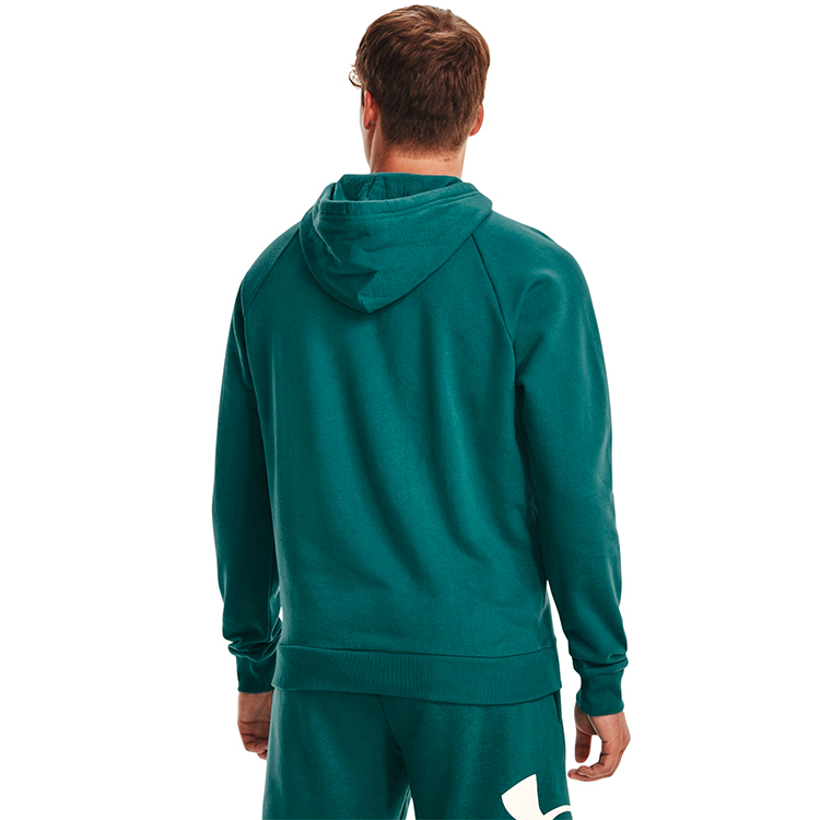 Hanorac pt bărbați Under Armour UA Rival Fleece Big Logo HD XXL Verde photo 4