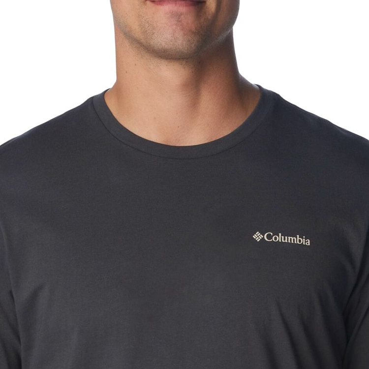 Футболка мужская Columbia North Cascades Short Sleeve Tee S Серый photo 5