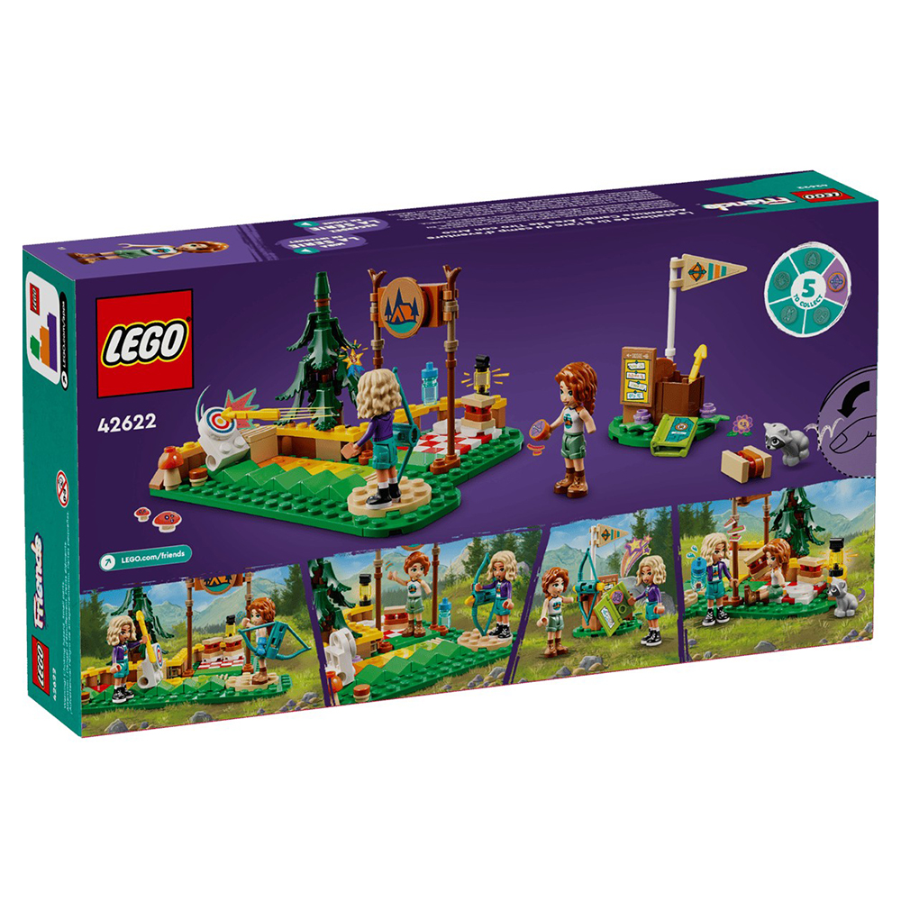 Constructor Lego Friends Adventure Camp Archery Range 42622 de la 6+ ani photo 1 Constructor Lego Friends Adventure Camp Archery Range 42622 de la 6+ ani photo 1