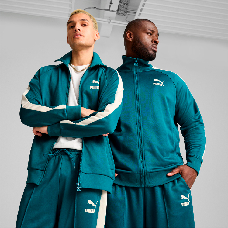 Мужская Толстовка Puma Iconic T7 Track Jacket PT XS Зеленый photo 2