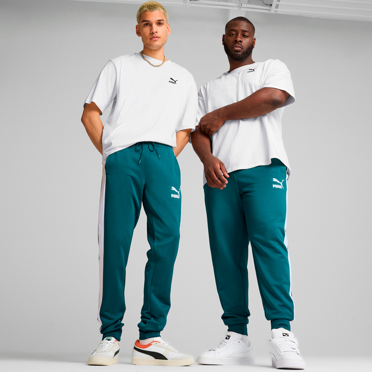 Pantaloni Puma Iconic T7 Track Pants PT XS Verde Barbati photo 3