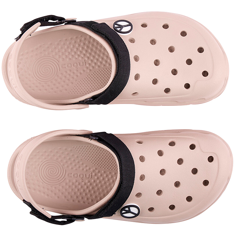 Шлепанцы COQUI Clogs CODY DUAL + Amulet / Женский / 36 / Бежевый/Черный photo 4