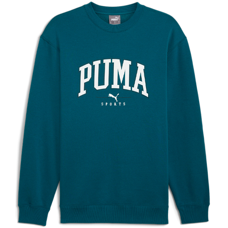 Мужская Толстовка Puma SQUAD Crew FL S Зеленый photo 2