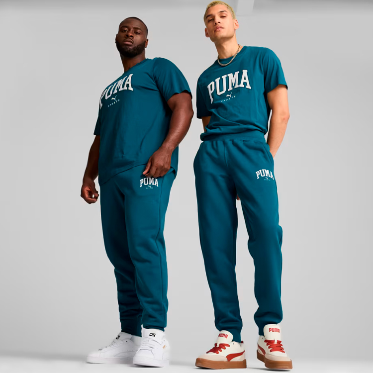 Pantaloni Puma SQUAD Sweatpants FL S Verde Barbati photo 4