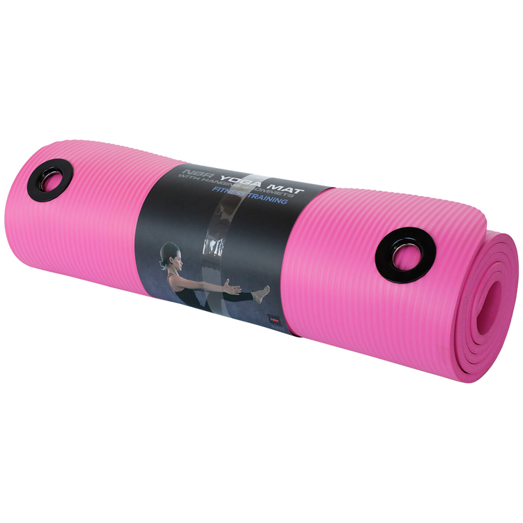 Covoras pentru yoga YORK NBR Yoga Mat with two grommets 86022  photo 2
