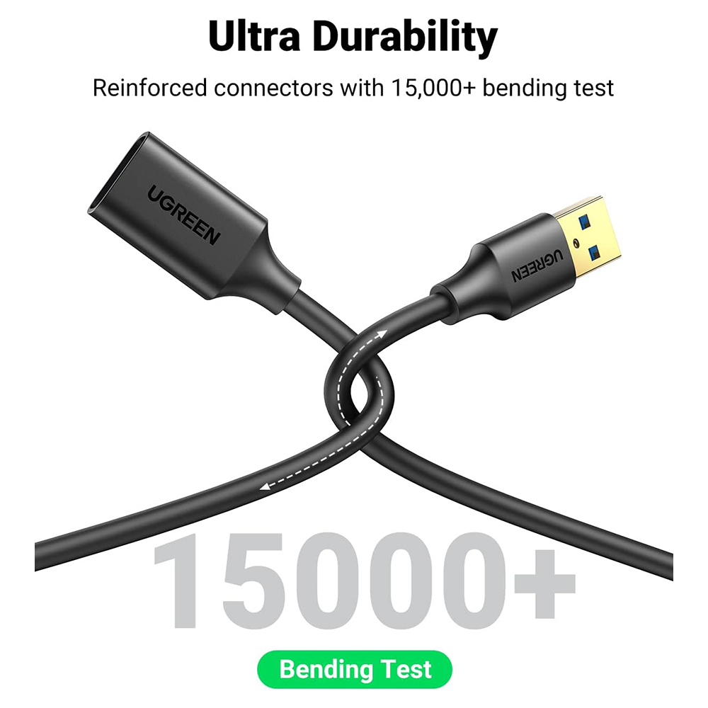 Cablu USB-A - USB-A UGREEN US129 (90722) photo 4