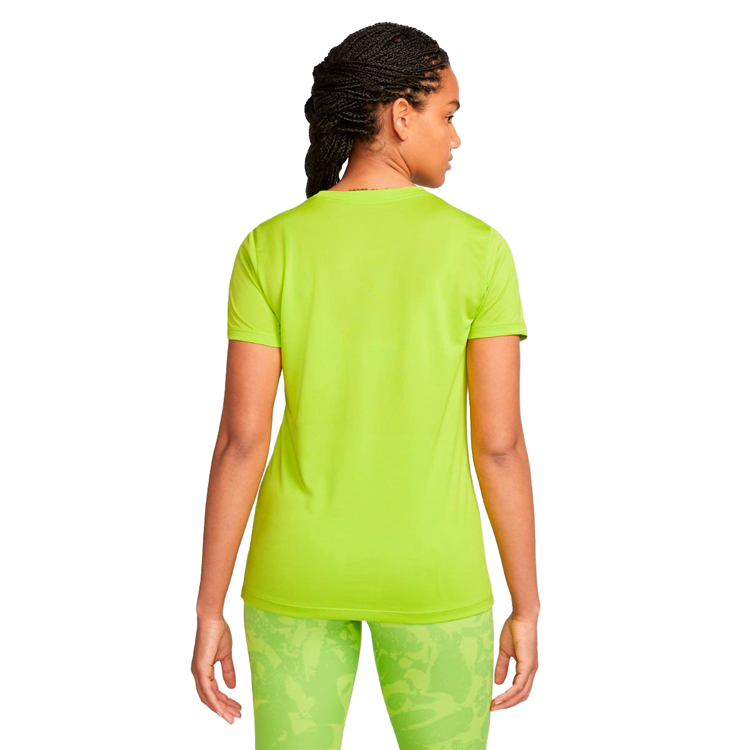 Tricou Nike W NK DRY LEG TEE CREW / Femei / M / Verde photo 4