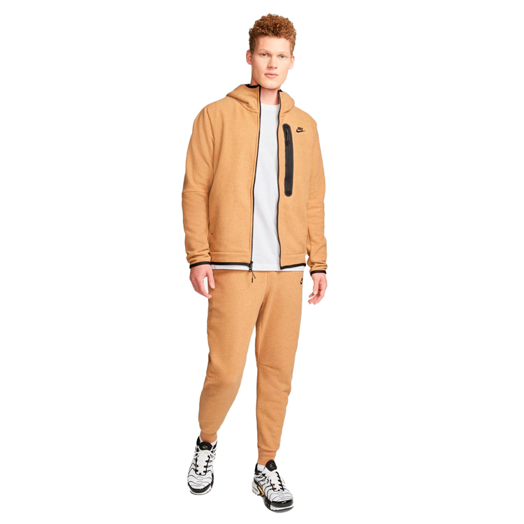 Hanorac pt bărbați Nike M NSW TCH FLC FZ WINTER HD 2XL Portocaliu photo 4