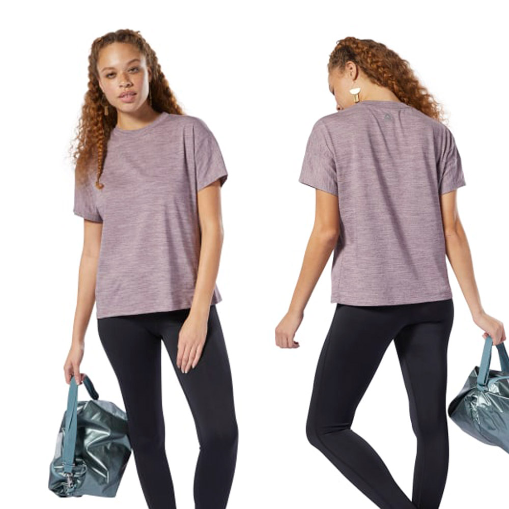 Футболка Reebok TE Marble Detail Tee / Женский / L / Фиолетовый photo 2