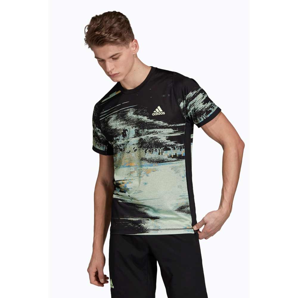 Футболка мужская Adidas NY PRINTED TEE S Черный photo 3