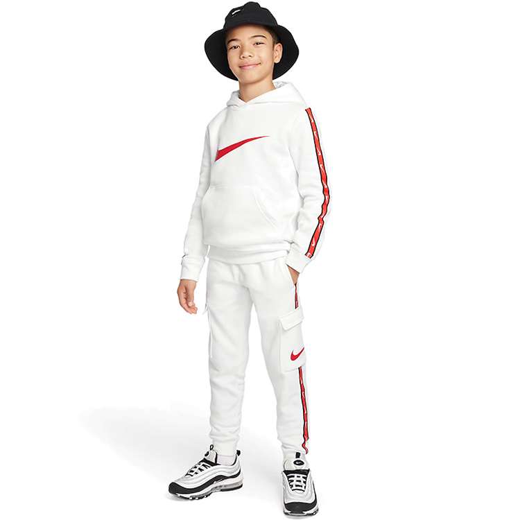 Брюки Nike B NSW REPEAT SW FLC CARGO PANT / Мужской / S / Белый photo 3