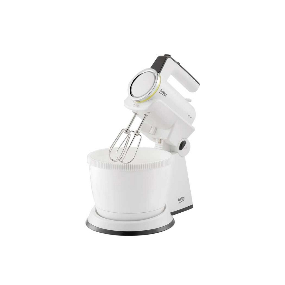 Миксер Стационарный Beko HMM7422 / 4 скоростей / Белый photo 4