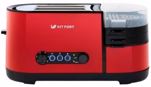 Тостер Kitfort KT-20122, 2 тоста, 1250 Вт