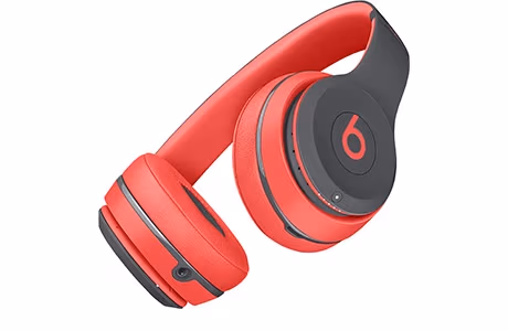 Casti fara fir cu microfon Beats by Dr. Dre Solo2 Wireless Active Coll - Siren Red MKQ22