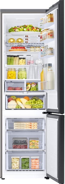 Frigider cu doua usi Samsung RB38C6B6D22 / 385 l / 203 cm / E / Negru photo 5