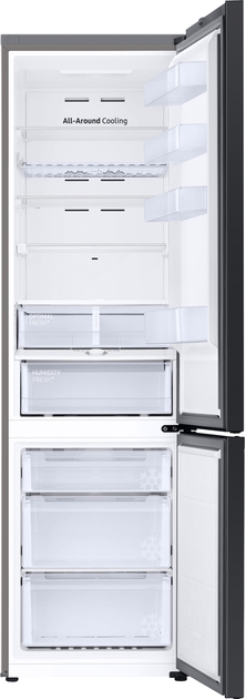 Frigider cu doua usi Samsung RB38C6B6D22 / 385 l / 203 cm / E / Negru photo 8