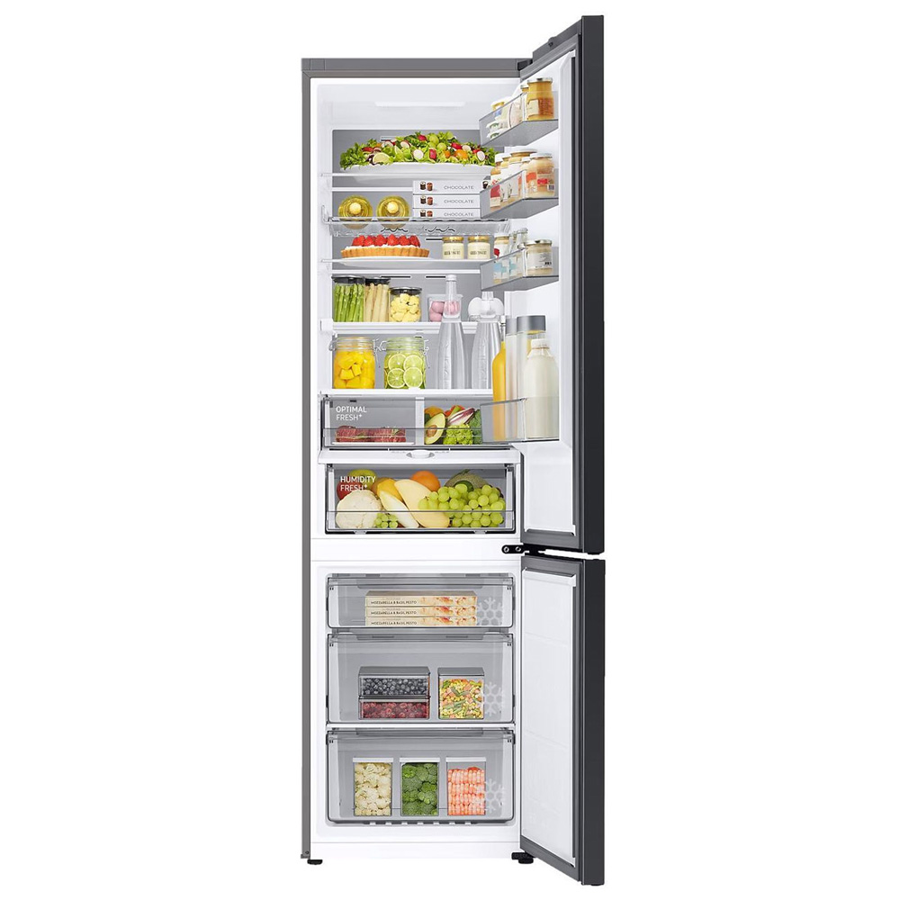 Холодильник двухдверный Samsung RB38C7B6D22 / 390 л / 203 см / D / Черный photo 2