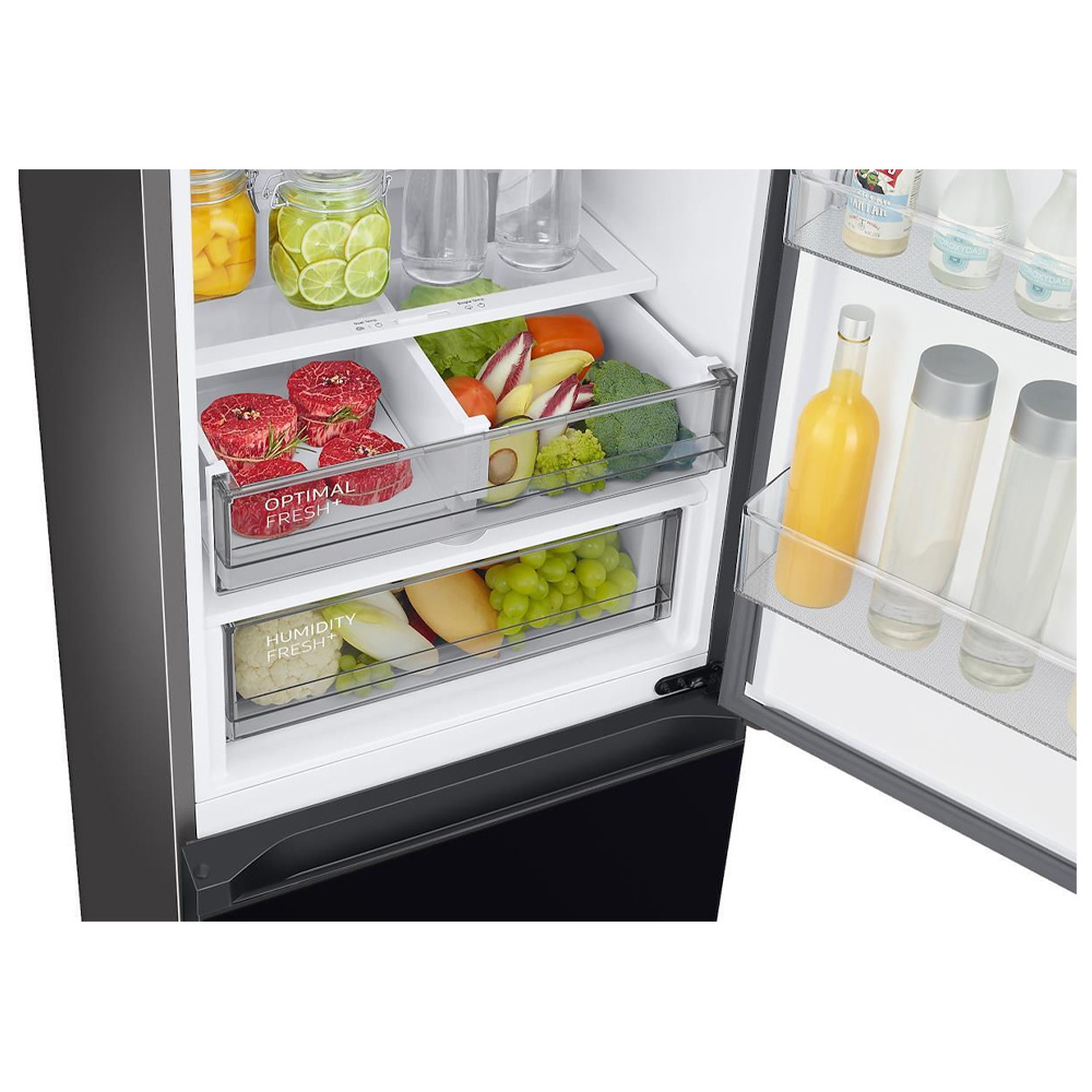 Холодильник двухдверный Samsung RB38C7B6D22 / 390 л / 203 см / D / Черный photo 7