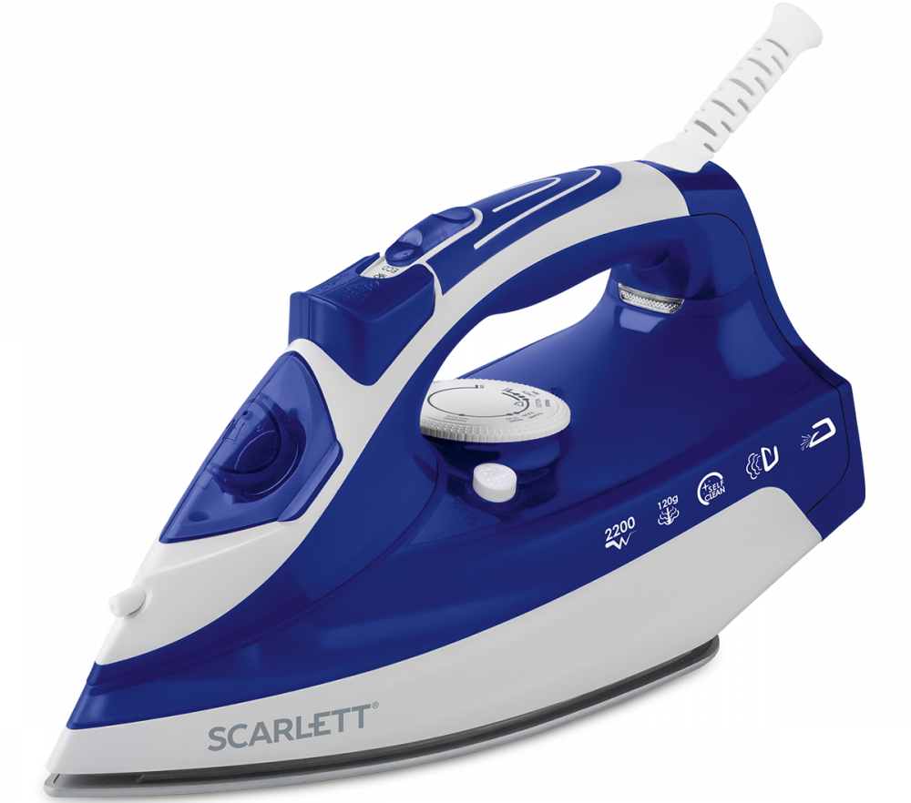 Утюг Scarlett SC-SI30K22, 2200Вт, Керамика photo 1 Утюг Scarlett SC-SI30K22, 2200Вт, Керамика photo 1