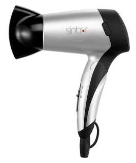 Фен Sinbo SHD7022 1300W Чёрный с серебристым photo 1 Фен Sinbo SHD7022 1300W Чёрный с серебристым photo 1