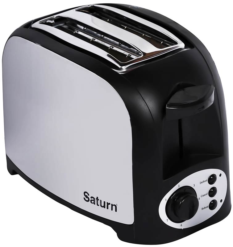 Тостер Saturn ST-EC7022, 2 тоста, 750 Вт, Нержав.сталь photo 1 Тостер Saturn ST-EC7022, 2 тоста, 750 Вт, Нержав.сталь photo 1