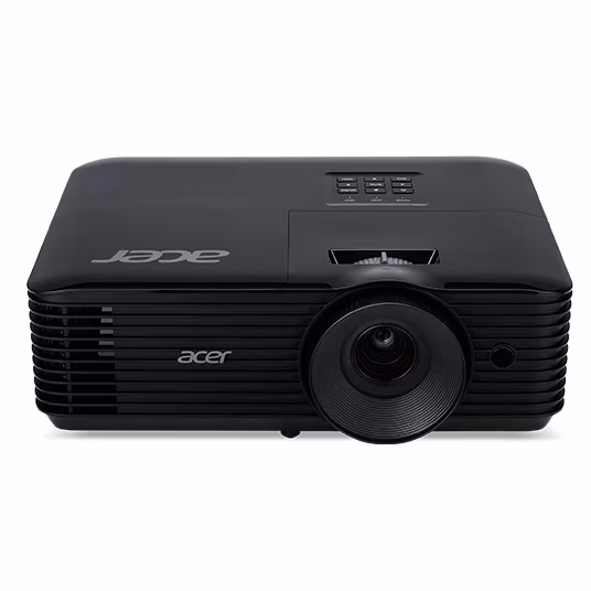 XGA Projector  ACER X128HP (MR.JR811.00Y) DLP 3D, 1024x768, 20000:1, 4000Lm, 6000hrs (Eco), HDMI, VGA, USB, 3W Mono Speaker, Black, 2,7kg 