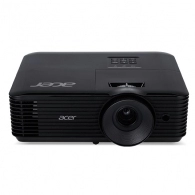 XGA Projector  ACER X128HP (MR.JR811.00Y) DLP 3D, 1024x768, 20000:1, 4000Lm, 6000hrs (Eco), HDMI, VGA, USB, 3W Mono Speaker, Black, 2,7kg