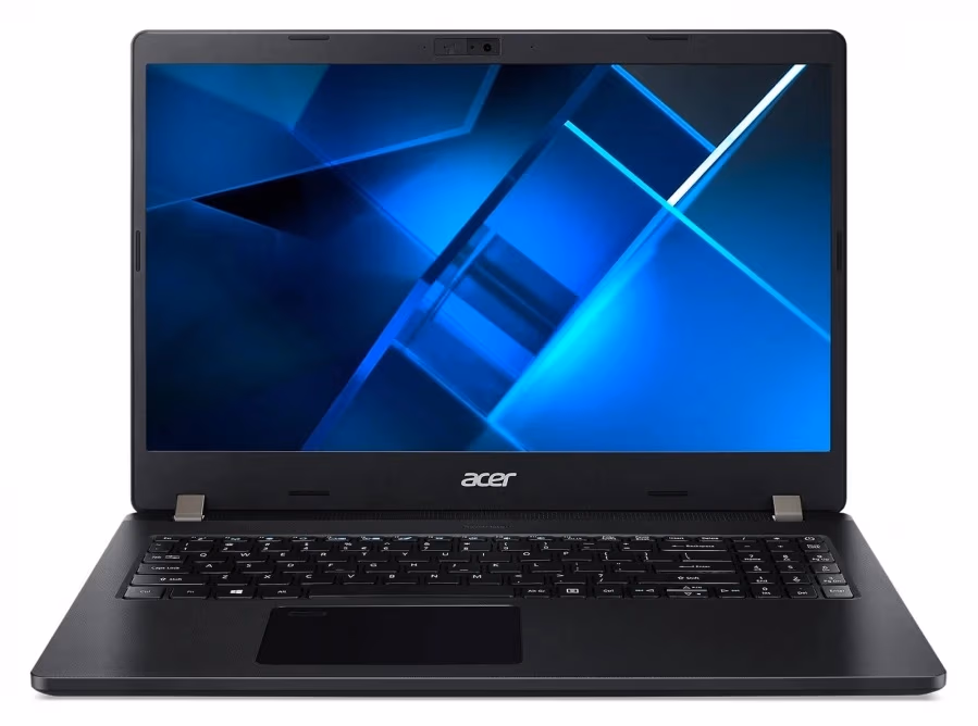 Acer Travel Mate TMP215-53 Black, 15.6" FHD IPS (Intel® Pentium® Gold 7505, 8GB (2x4GB) DDR4, 128GB M.2 NVMe SSD + 2 TB HDD, Intel UHD Graphics, CR, HDMI, VGA, LAN, TB4, WiFi6+BT5.1, 48Wh BT, HD Cam, non-Backlit KB, Win10Pro, 1.8kg) 