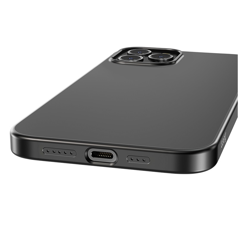 Husa pentru smartphone HOCO  Pure series for  Apple iPhone 14,  Black photo 4
