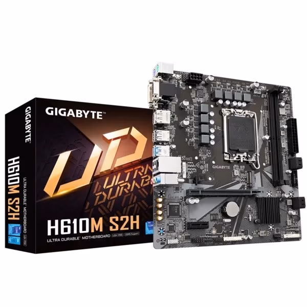 Материнская плата GIGABYTE H610M S2H / 1700 / H610 / DDR5 / mATX