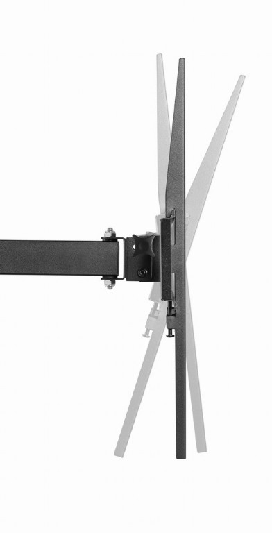 Настенное крепление для телевизора (поворотное) 32”-55” Gembird ”WM-55ST-03”, Black photo 5