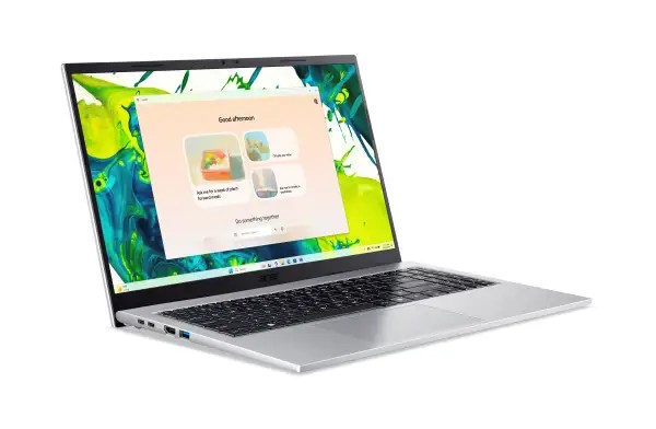Laptop 15.6” ACER Aspire Go 15 AG15-72P/ Intel Core Ultra 7 150U/ 32GB/ 1TB SSD/ Pure Silver photo 2