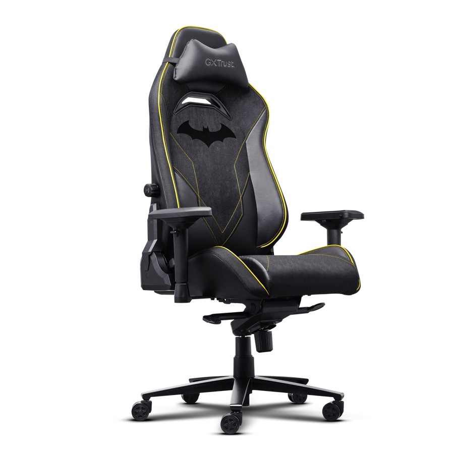 Игровое кресло Trust GXT 721BM Ruya Pro Batman Edition / 150kg / up to 195cm photo 1 Игровое кресло Trust GXT 721BM Ruya Pro Batman Edition / 150kg / up to 195cm photo 1