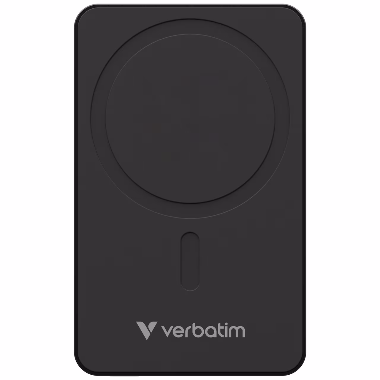 Магнитный беспроводной пауэрбанк Verbatim Charge'n'Go Essentials / 10000 mAh / Black 
