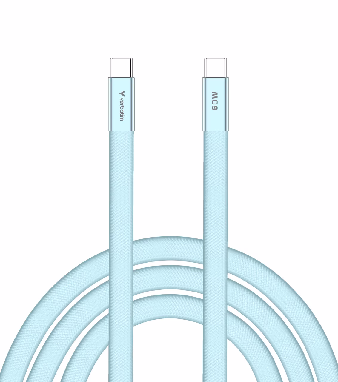 Cablu USB-C to USB-C Verbatim Sync & Charge SoftTouch 60W / 1.2 m