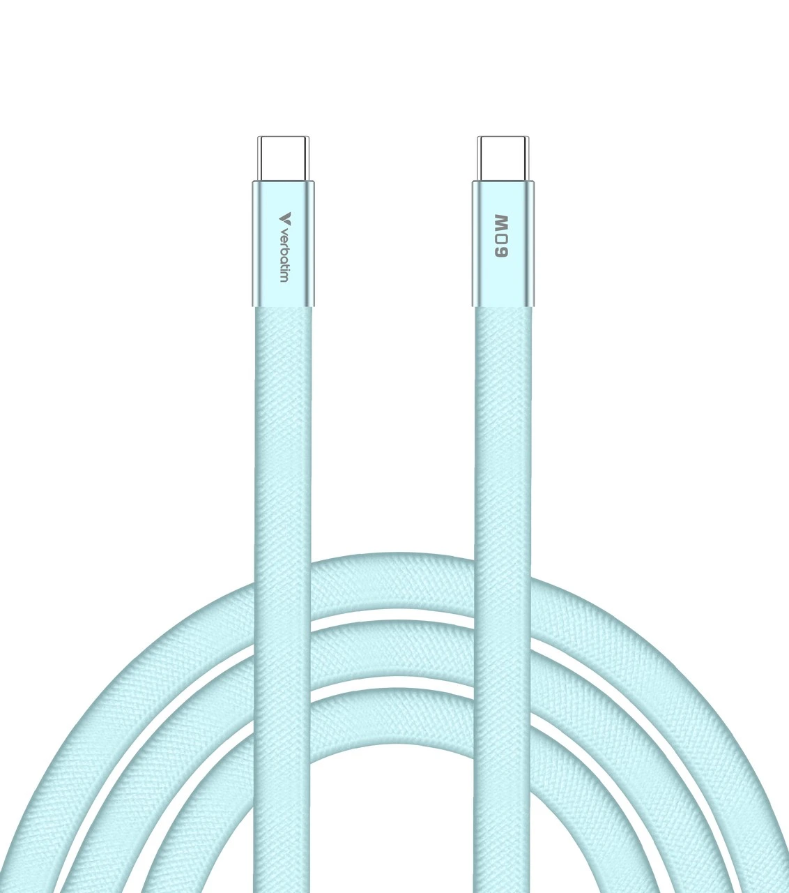 Cablu USB-C to USB-C Verbatim Sync & Charge SoftTouch 60W / 1.2 m