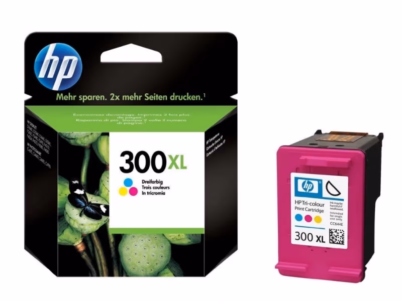 HP 300XL (CC644EE) High Yield Ink color Cartridge,  for HP DeskJet D 1600 Series, 440 p.