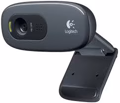 Logitech HD Webcam C270, Microphone, HD 720p video calls & recording, 3 Megapixel images,USB 2.0 