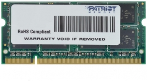 2GB DDR2-800 SODIMM  PATRIOT Signature Line, PC6400, CL6, 2 Rank, Double-Sided module, 1.8V thumbnav 1