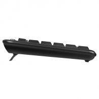 SVEN KB-C3200W, Wireless, Multimedia Keyboard & Mouse, 2.4GHz, (115 keys, 11 Fn-keys) + Mouse (3 + 1 (scroll wheel), 800/1200/1600 dpi), Nano receiver, USB, Black, Rus/Ukr/Eng thumbnav 4
