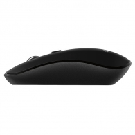 SVEN KB-C3200W, Wireless, Multimedia Keyboard & Mouse, 2.4GHz, (115 keys, 11 Fn-keys) + Mouse (3 + 1 (scroll wheel), 800/1200/1600 dpi), Nano receiver, USB, Black, Rus/Ukr/Eng thumbnav 5