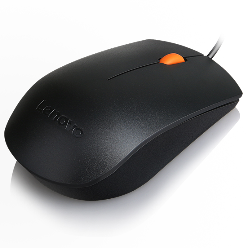 Мышь Lenovo 300/ USB/ 1600dpi/ Optical/ Black photo 4