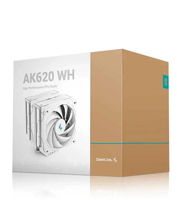 Sisteme de racire DEEPCOOL AK620 WH / Universal / 260W / 500~1850rpm / <28 dBA / 68.99 CFM / White photo 6
