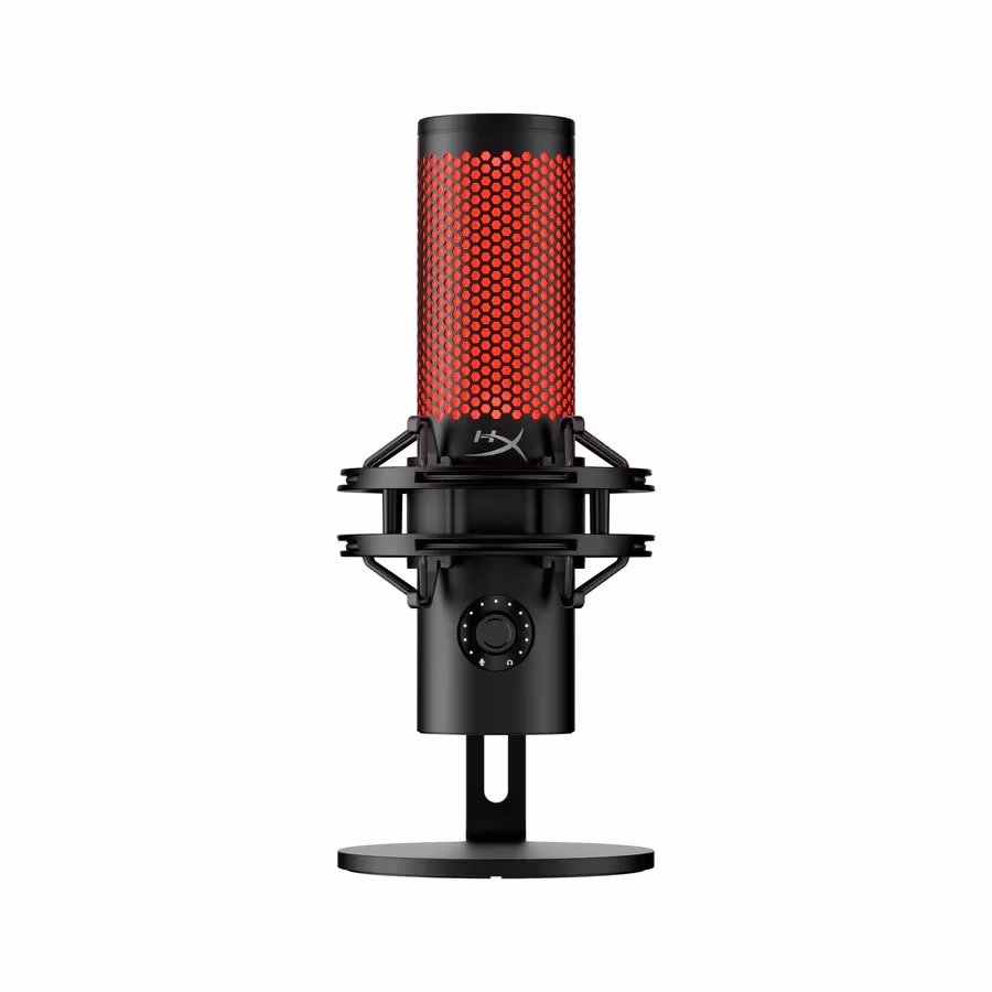 Микрофон для стриминга HyperX QuadCast 2, Black/Red, [872V1AA] 