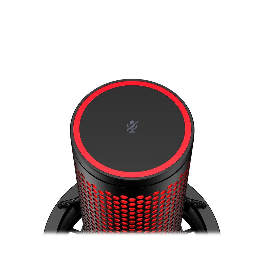 Микрофон для стриминга HyperX QuadCast 2, Black/Red, [872V1AA] photo 6