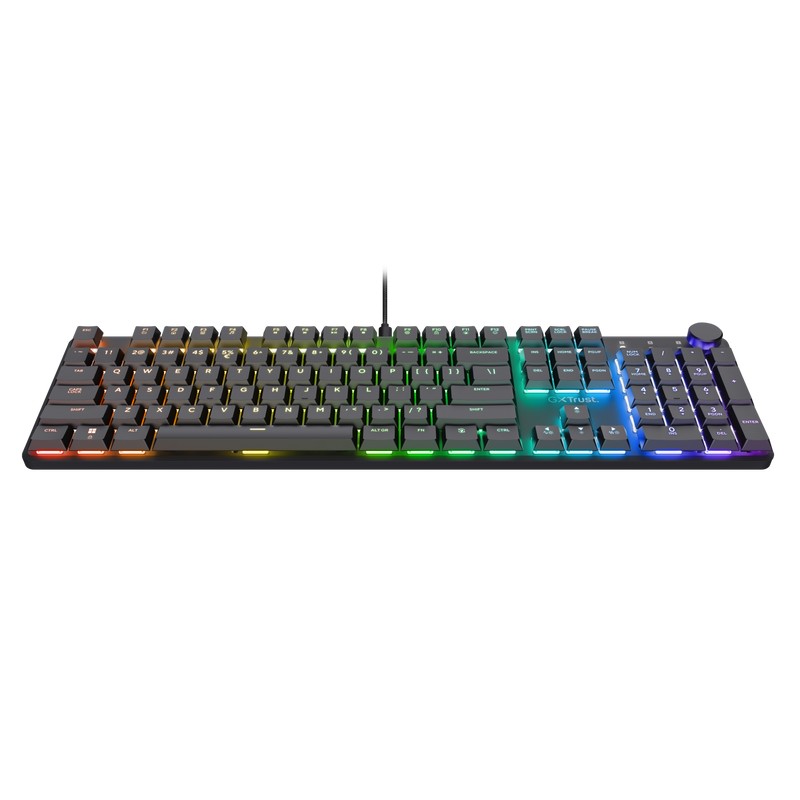 Игровая клавиатура TrustGXT 866 TORIX, USB, Black photo 3