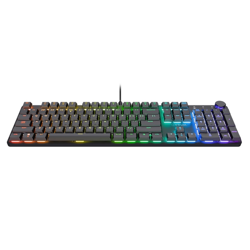Игровая клавиатура TrustGXT 866 TORIX, USB, Black photo 4