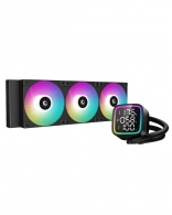 DEEPCOOL Liquid Cooler  ”LD360”, 360mm radiator, Anti-Leak Technology, LGA1851/1700/1200/1151 & AM5/AM4, up to 300W, 3x 120mm ARGB FD12 fans: 600~2400rpm, <38.71dBA, 72.04CFM, 4-pin PWM, Hydro Bearing, 5 PRO Pump: 3400rpm, 3-phase, 6-slot, 4-pole motor, R thumbnav 1