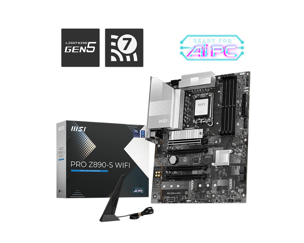 Материнская плата MSI PRO Z890-S WIFI/ 1851/ Z890/ DDR5 / ATX photo 1